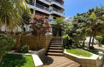 Cobertura com 2 dormitórios para alugar, 88 m² por r$ 4.580,00/mês - passagem - cabo frio/rj