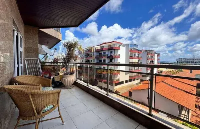 Apartamento com 2 dormitórios à venda, 110 m² por r$ 650.000,00 - braga - cabo frio/rj