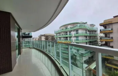 Apartamento com 3 dormitórios para alugar, 188 m² por r$ 6.499,76/mês - vila nova - cabo frio/rj