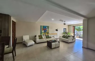 Apartamento com 3 dormitórios à venda, 186 m² por r$ 1.990.000,00 - algodoal - cabo frio/rj