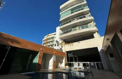Apartamento com 1 dormitório à venda, 68 m² por r$ 400.000,00 - braga - cabo frio/rj