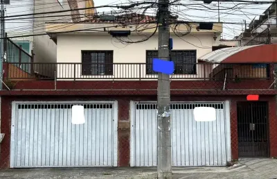 Casa 3dorms com edícula e churrasqueira na vila marina - snto andré| ca0041