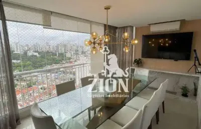 Apartamento com 3 dormitórios à venda, 119 m² por r$ 1.300.000,00 - lauzane paulista - são paulo/sp