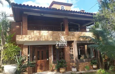 Casa com 4 dormitórios à venda, 550 m² por r$ 2.350.000,00 - cantareira - mairiporã/sp