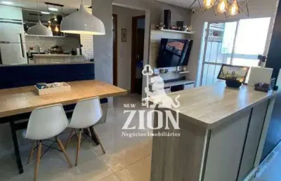 Apartamento com 2 dormitórios à venda, 55 m² por r$ 390.000,00 - parque continental i - guarulhos/sp