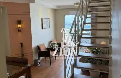Cobertura com 3 dormitórios à venda, 144 m² por r$ 1.280.000,00 - santa teresinha - são paulo/sp