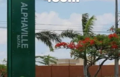 Lote no alphaville natal, 450m², residencial catuana
