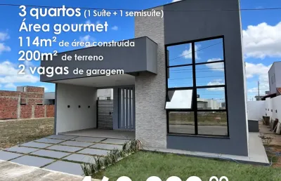 Oportunidade!! casa nova no ecoville ii | apenas 469 mil