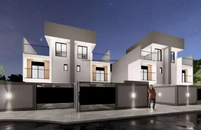 Sobrados novos - 3 quartos sendo uma suíte com sacada - bairro uberaba