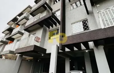 Apartamento à venda em são josé dos pinhais-pr, afonso pena! 2 quartos, 1 sala, 1 banheiro, garagem e mais! terraço com vista para pista do aeroporto