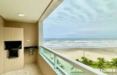 Apartamento com 1 quarto, caiçara, praia grande - r$ 340 mil, cod: 2857