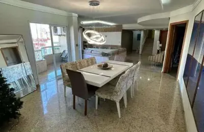 Cobertura com 5 dormitórios à venda, 308 m² por r$ 2.800.000 - vila guilhermina - praia grande/sp