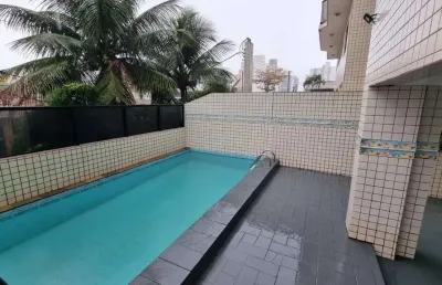 Apartamento com 1 dormitório à venda, 50 m² por r$ 310.000,00 - tupi - praia grande/sp