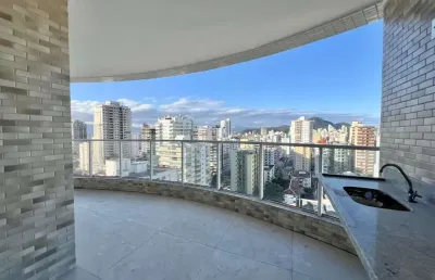 Apartamento com 3 dormitórios à venda, 109 m² por r$ 920.000 - guilhermina - praia grande/sp