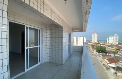 Apartamento com 2 dormitórios à venda, 65 m² por r$ 435.000 - mirim - praia grande/sp