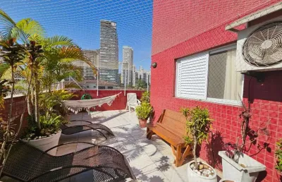 Apartamento garden com 2 dormitórios à venda, 102 m² por r$ 650.000 - canto do forte - praia grande/sp