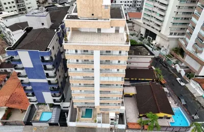 Apartamento com 2 dormitórios à venda, 61 m² por r$ 370.000,00 - caiçara - praia grande/sp