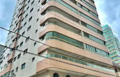 Lindo apartamento 01 dormitório a 100 metros do mar.