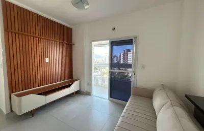 Apartamento com 1 dormitório à venda, 50 m² por r$ 370.000 - vila guilhermina - praia grande/sp