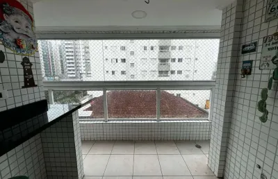 Apartamento com 2 dormitórios à venda, 65 m² por r$ 375.000 - vila assunção - praia grande/sp