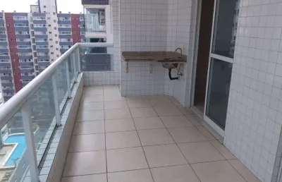 Apartamento com 2 dormitórios à venda, 75 m² por r$ 450.000 - vila assunção - praia grande/sp
