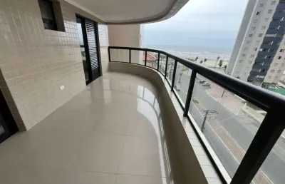 Apartamento 02 quartos na mirim com vista pro mar! entrega: dez/2023