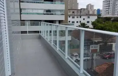 Apartamento com 2 dormitórios à venda, 112 m² por r$ 480.000,00 - canto do forte - praia grande/sp