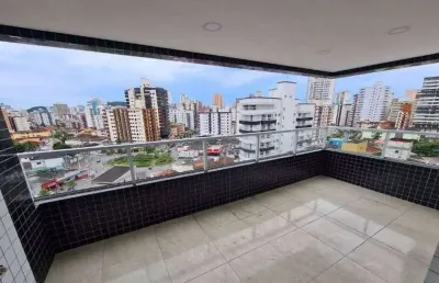 Apartamento residencial à venda, guilhermina, praia grande - ap2007.