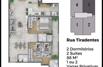 Apartamento residencial à venda, canto do forte, praia grande - ap1481.