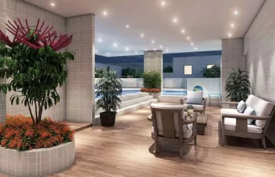 Apartamento residencial à venda, canto do forte, praia grande - ap0332.