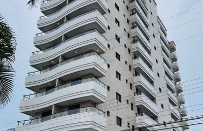 Apartamento com 2 dorms, caiçara, praia grande - r$ 540 mil, cod: 3425
