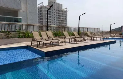Apartamento com 2 quartos, canto do forte, praia grande - r$ 1.15 mi, cod: 3552