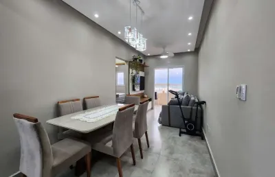 Apartamento com 2 quartos, caiçara, praia grande - r$ 410 mil, cod: 3670