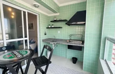 Apartamento com 2 quartos, caiçara, praia grande - r$ 430 mil, cod: 3751