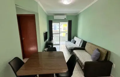Apartamento com 1 quarto, guilhermina, praia grande - r$ 335 mil, cod: 3784