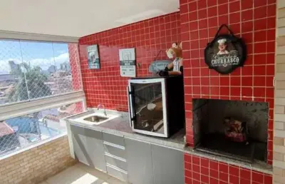 Apartamento com 2 quartos, ocian, praia grande - r$ 550 mil, cod: 3788