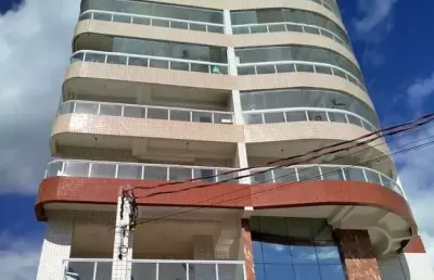 Apartamento com 2 quartos, maracanã, praia grande - r$ 420 mil, cod: 3814
