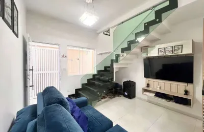 Casa de condomínio com 2 quartos, caiçara, praia grande - r$ 385 mil, cod: 3934
