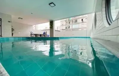 Apartamento com 1 dormitório à venda, 59 m² por r$ 445.000,00 - vila guilhermina - praia grande/sp