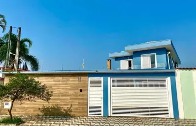 Casa com 4 dormitórios à venda, 308 m² por r$ 1.300.000 - solemar - praia grande/sp
