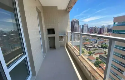 Apartamento com 2 dormitórios à venda, 65 m² por r$ 487.000,00 - canto do forte - praia grande/sp