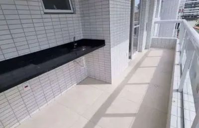 Apartamento com 2 quartos, guilhermina, praia grande - r$ 480 mil, cod: 2043