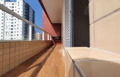 Apartamento com 2 quartos, aviação, praia grande - r$ 450 mil, cod: 128