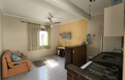 Kitnet com 1 quarto, real, praia grande - r$ 140 mil, cod: 4077