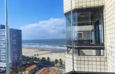 Apartamento com 1 quarto, balneário maracanã, praia grande - r$ 330 mil, cod: 4127