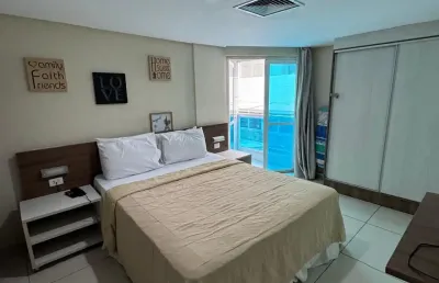 Oportunidade vende-se flat-  à beira mar em tambaú -  r$ 420.000,00