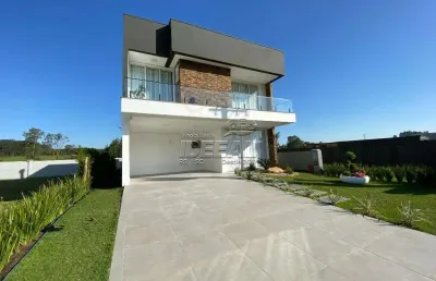 Casa em condomínio fechado com 4 quartos à venda no sanga funda, nova santa rita  por r$ 1.899.900