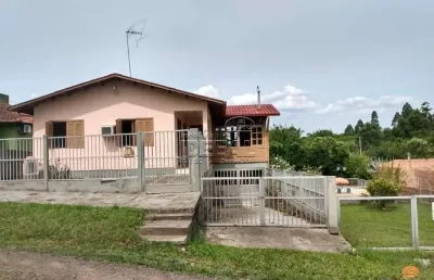 Casa com 3 quartos à venda na california, nova santa rita  por r$ 373.700