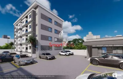 Apartamento com 2 quartos à venda na rua projetada d - parte 02, lote 10 qd 26, 26, areias, tijucas por r$ 314.000