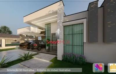 Casa com 3 quartos à venda na lote 1 quadra 6, 6, bosque da mata, tijucas por r$ 1.250.000
